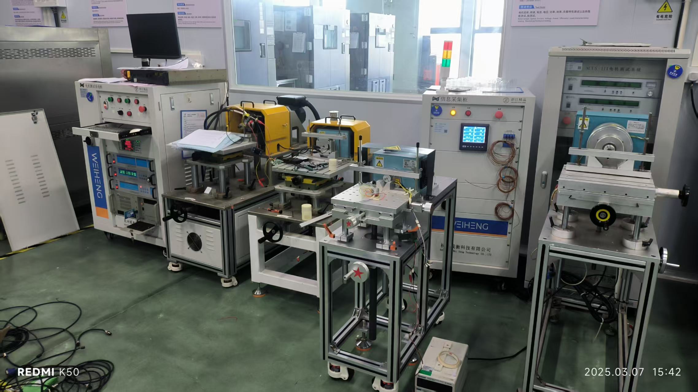 長沙市健科電子有限公司調試現場