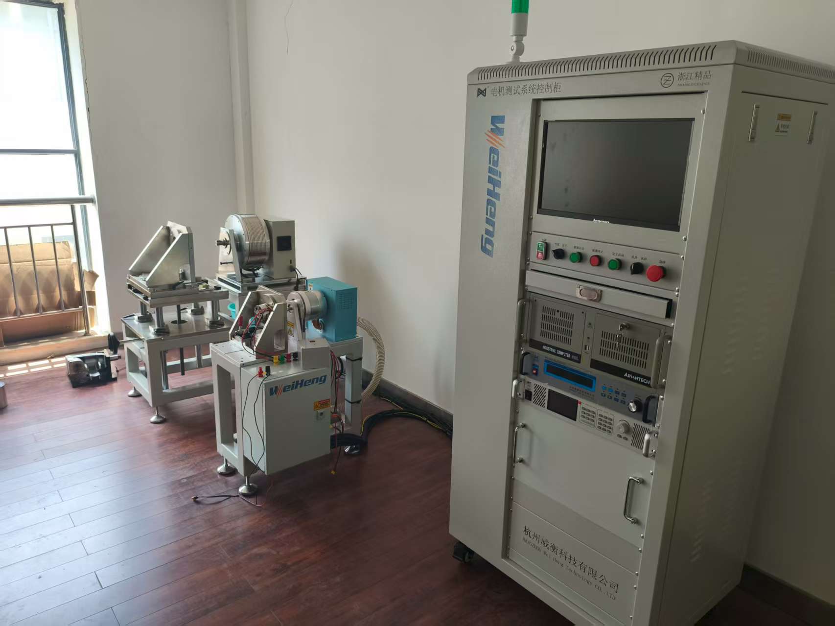 杭州嘉邁機械有限公司調試現場