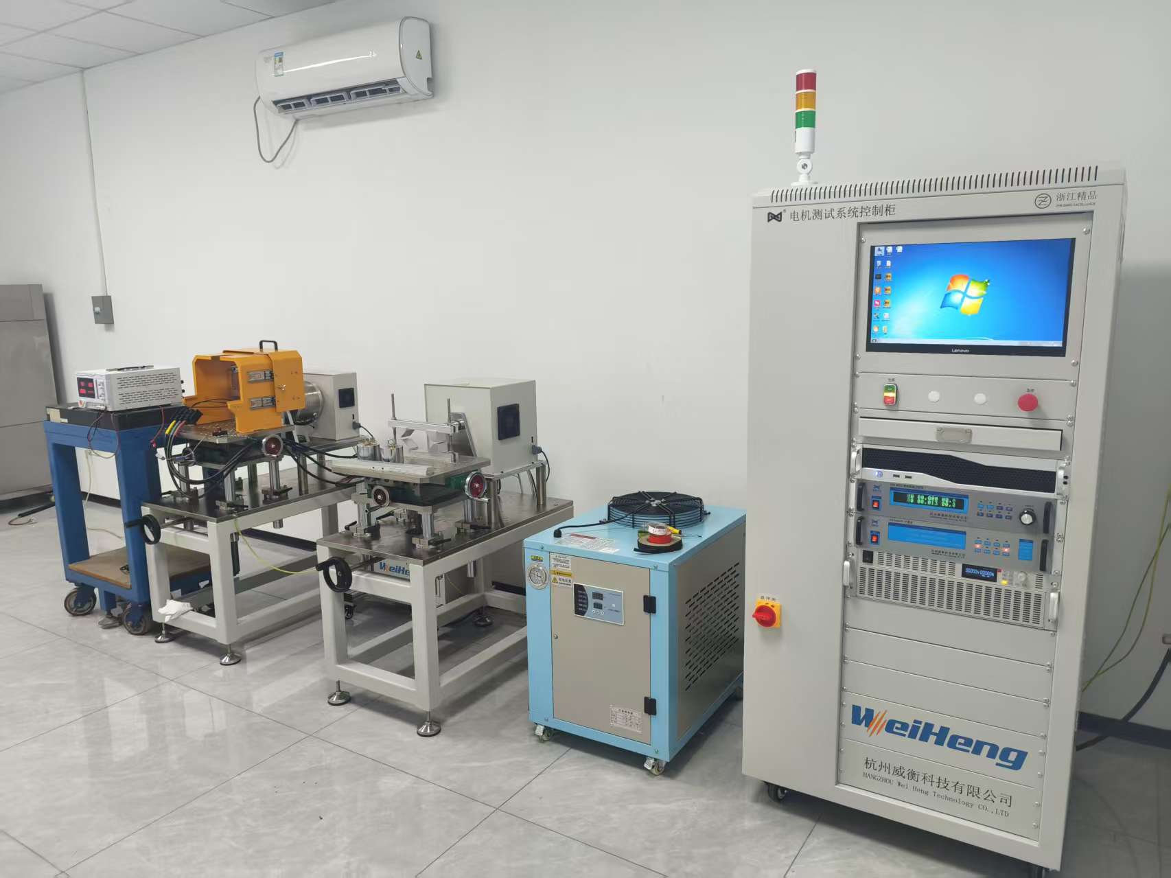 東莞市力宸機電科技有限公司調試現場